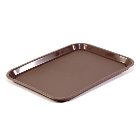 Hapco-Elmar Essential 10.5x13.75" Rect. Tray W/ Round Corners, Walnut, PK 36 R3000WAL